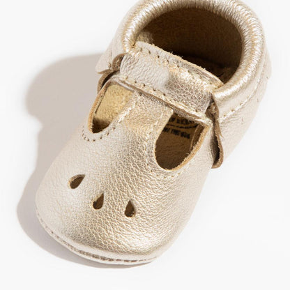 Platinum Mary Jane Baby Shoe - Norani Baby
