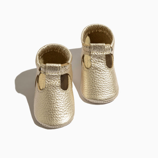Platinum T - Bar Baby Shoe - Norani Baby