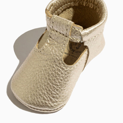 Platinum T - Bar Baby Shoe - Norani Baby