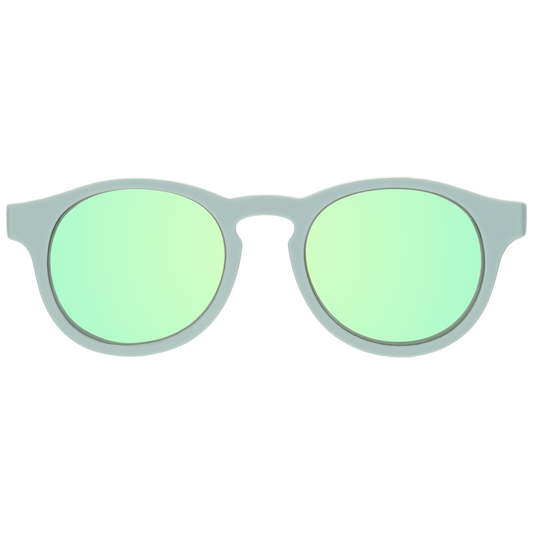 Seafoam Blue Keyhole | Polarized Seafoam Mirrored Lenses