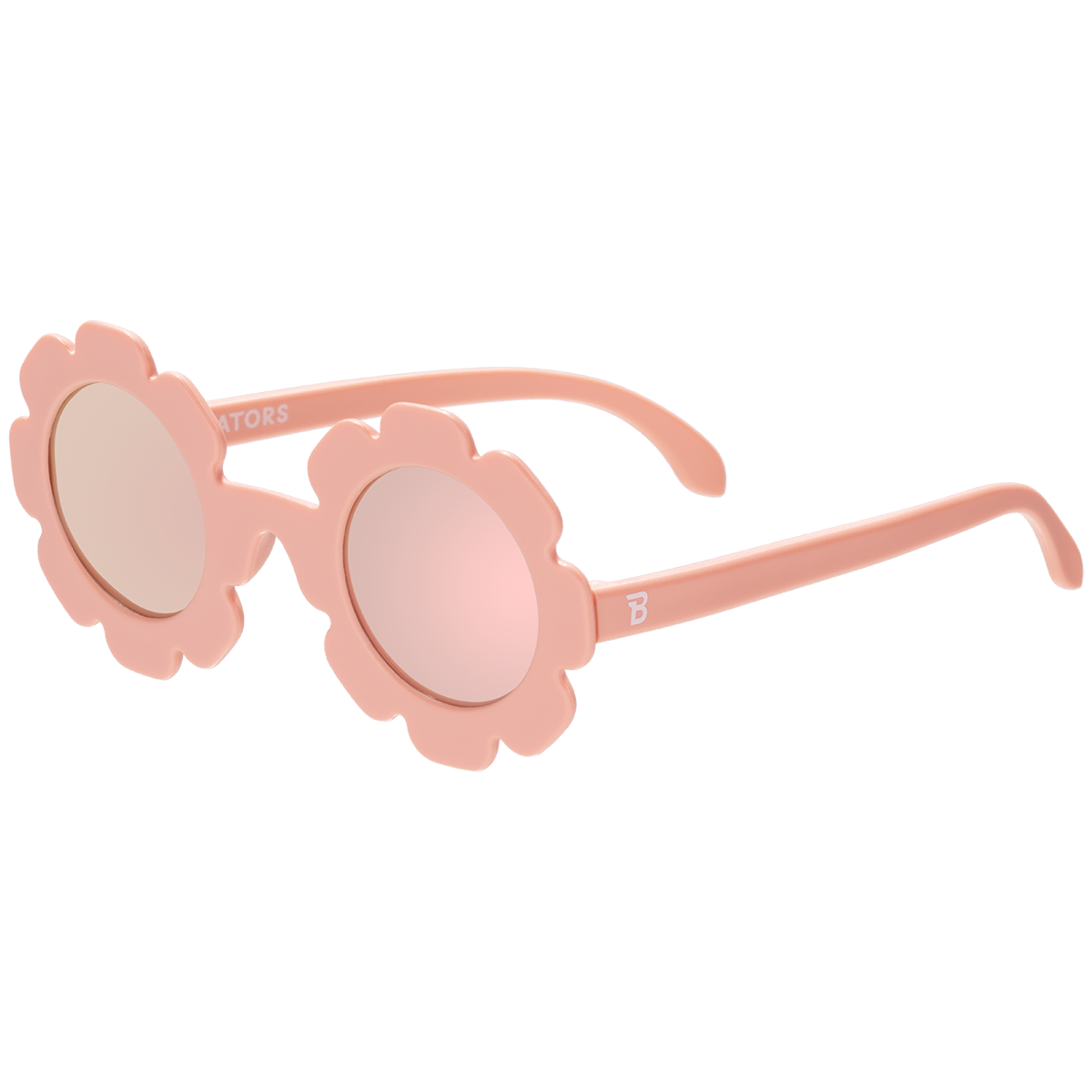 Peachy Keen Flower I Polarized Rose Gold Mirrored Lenses