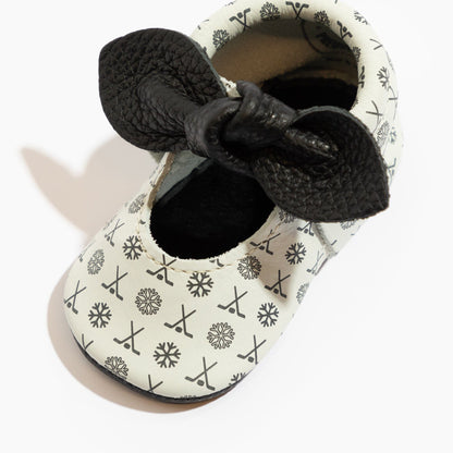 Power Play Knotted Bow Baby Shoe - Norani Baby