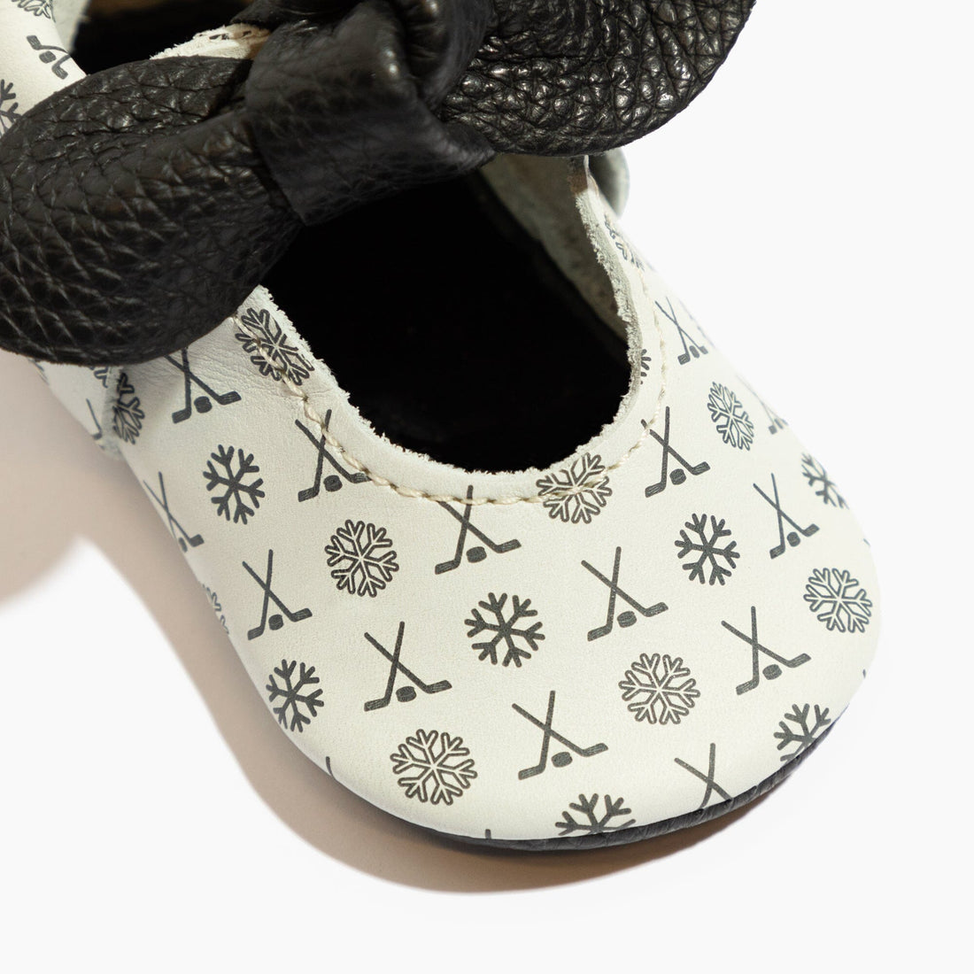 Power Play Knotted Bow Baby Shoe - Norani Baby