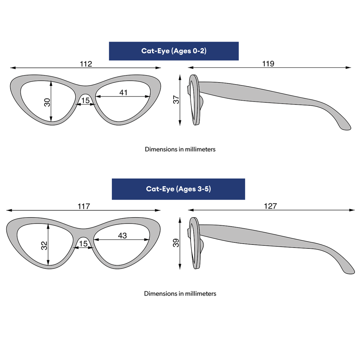 Think Pink! Cat-Eye I Smoke Lenses