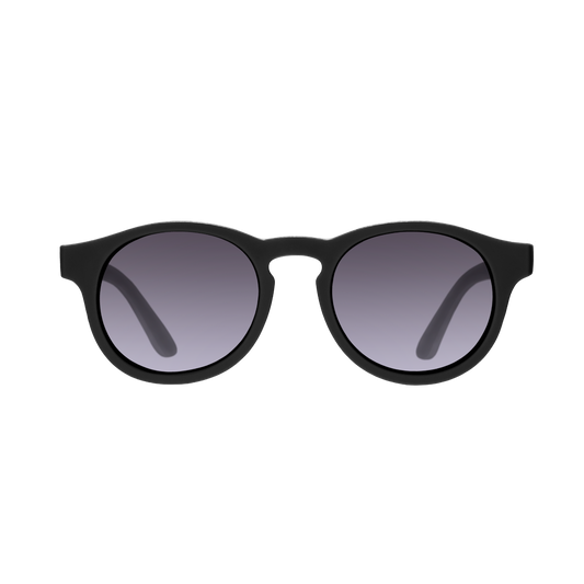 Jet Black Keyhole | Polarized Smoke Lenses