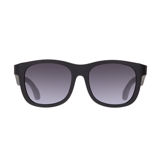 Jet Black Navigator | Polarized Smoke Lenses
