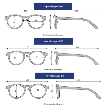 Bermuda Blue Keyhole - Norani Baby