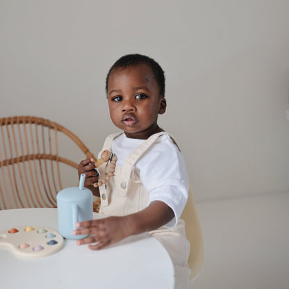 Silicone Training Cup + Straw - Norani Baby