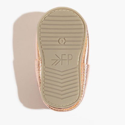 Rose Gold Bow Baby Shoe - Norani Baby