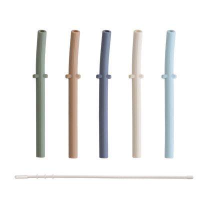 Silicone Replacement Straws - 5 Pack - Norani Baby