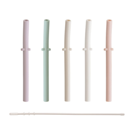Silicone Replacement Straws - 5 Pack - Norani Baby