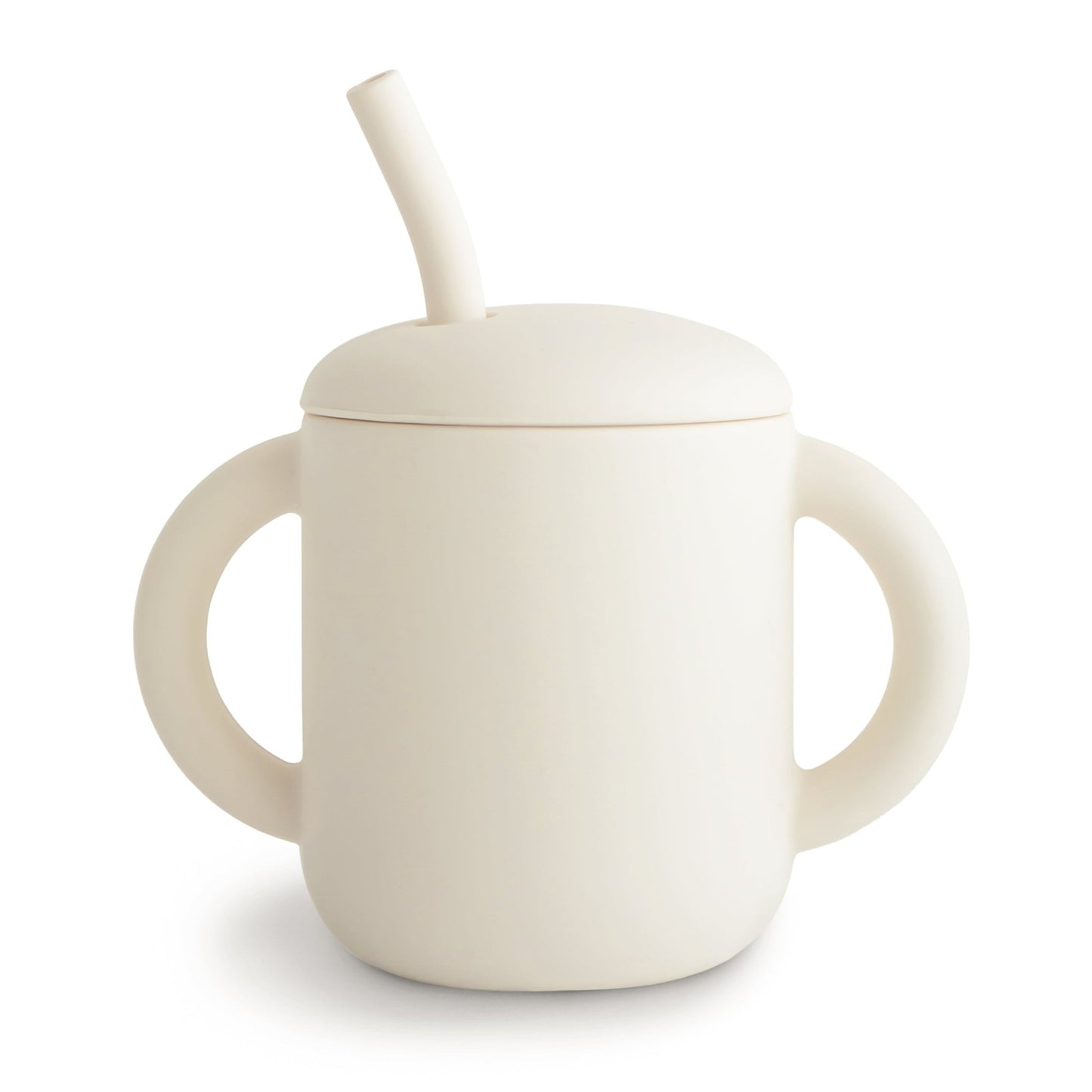 Silicone Training Cup + Straw - Norani Baby