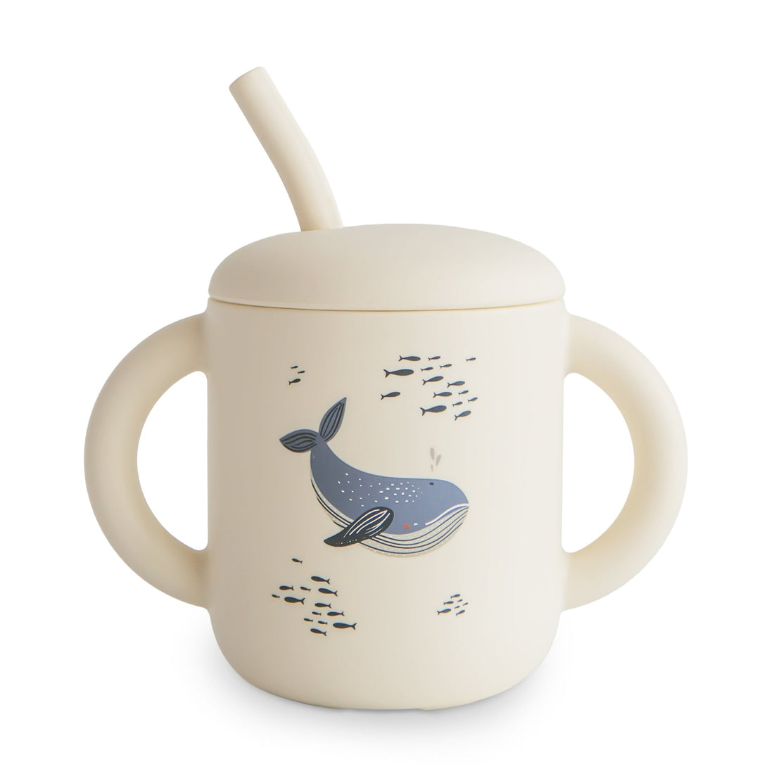 Silicone Training Cup + Straw - Norani Baby