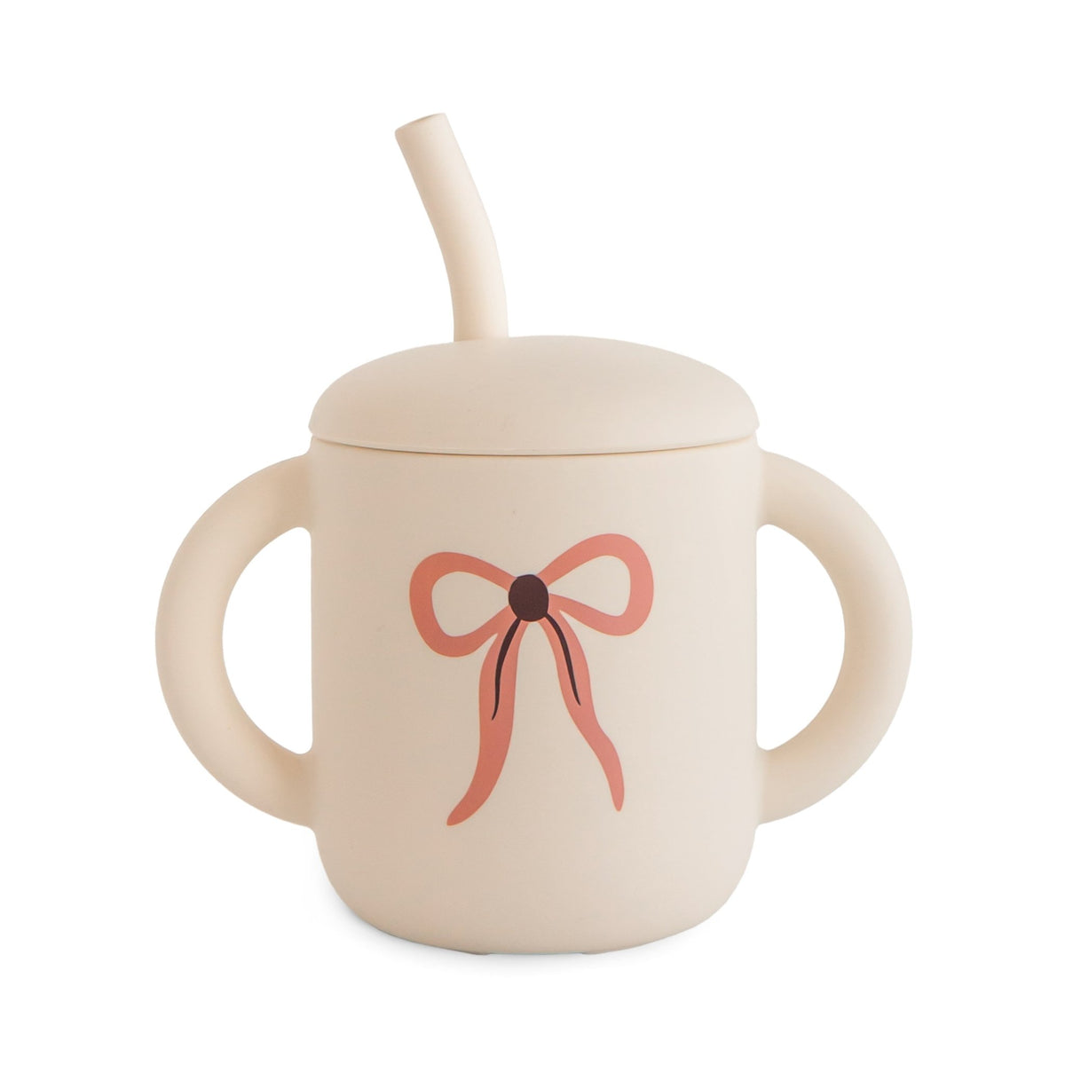 Silicone Training Cup + Straw - Norani Baby