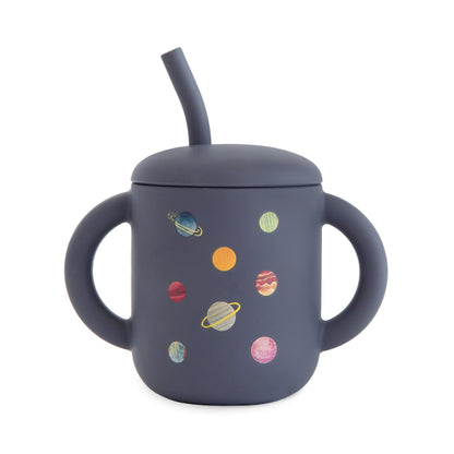 Silicone Training Cup + Straw - Norani Baby