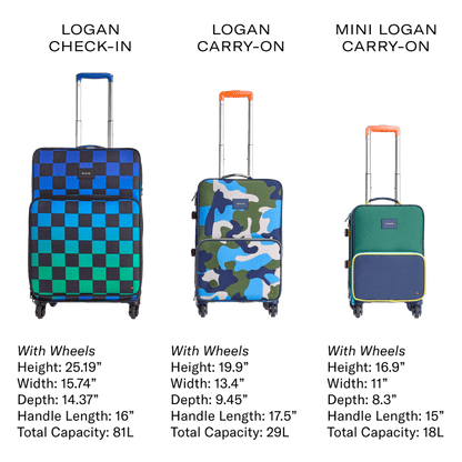 Logan Carry - On Suitcase - Norani Baby