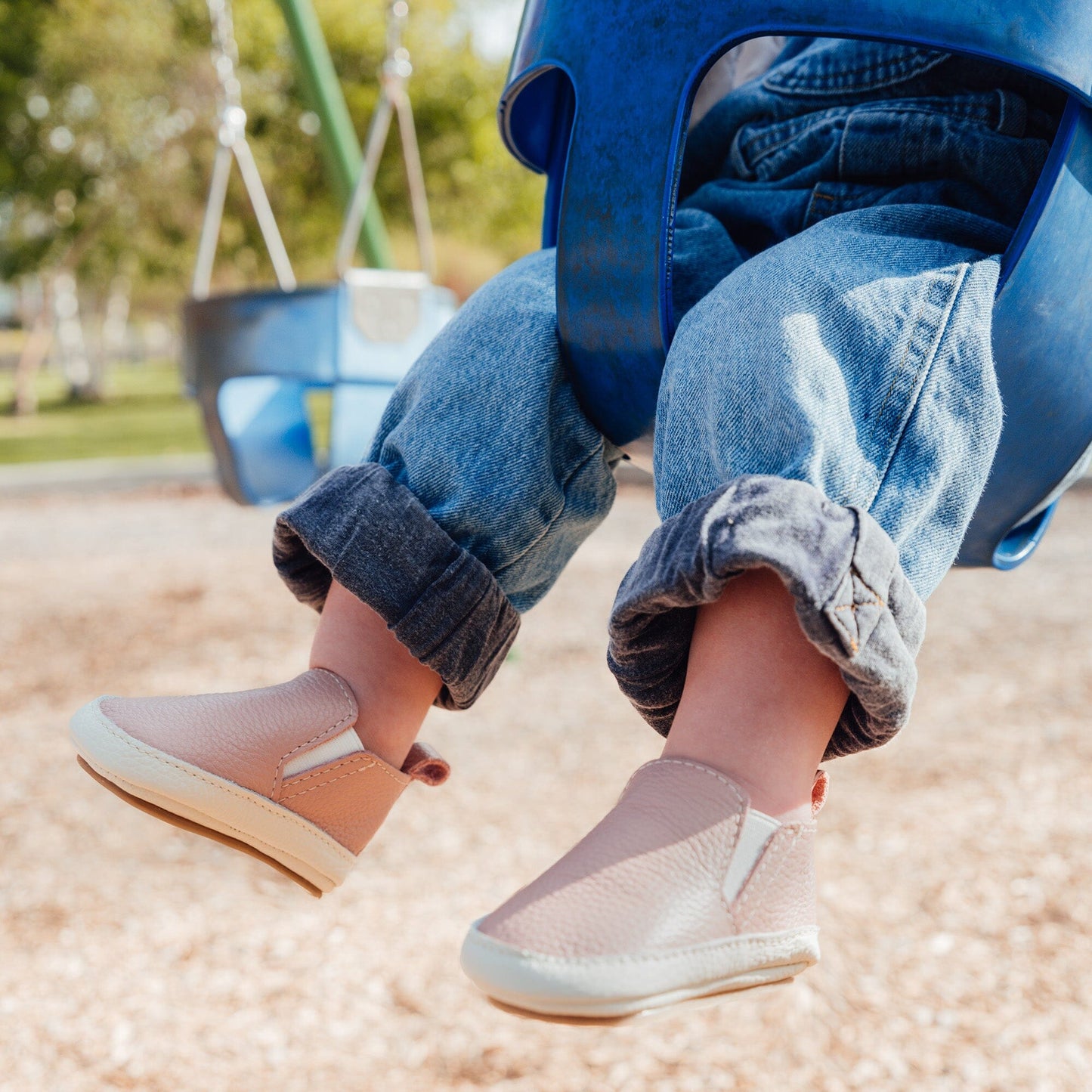 Blush Slip On Baby Shoe - Norani Baby