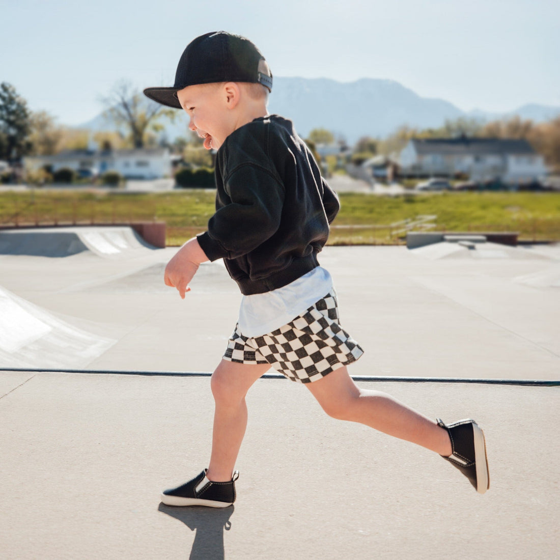 Ebony Slip On Baby Shoe - Norani Baby