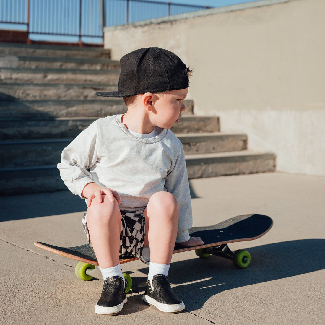 Ebony Slip On Baby Shoe - Norani Baby