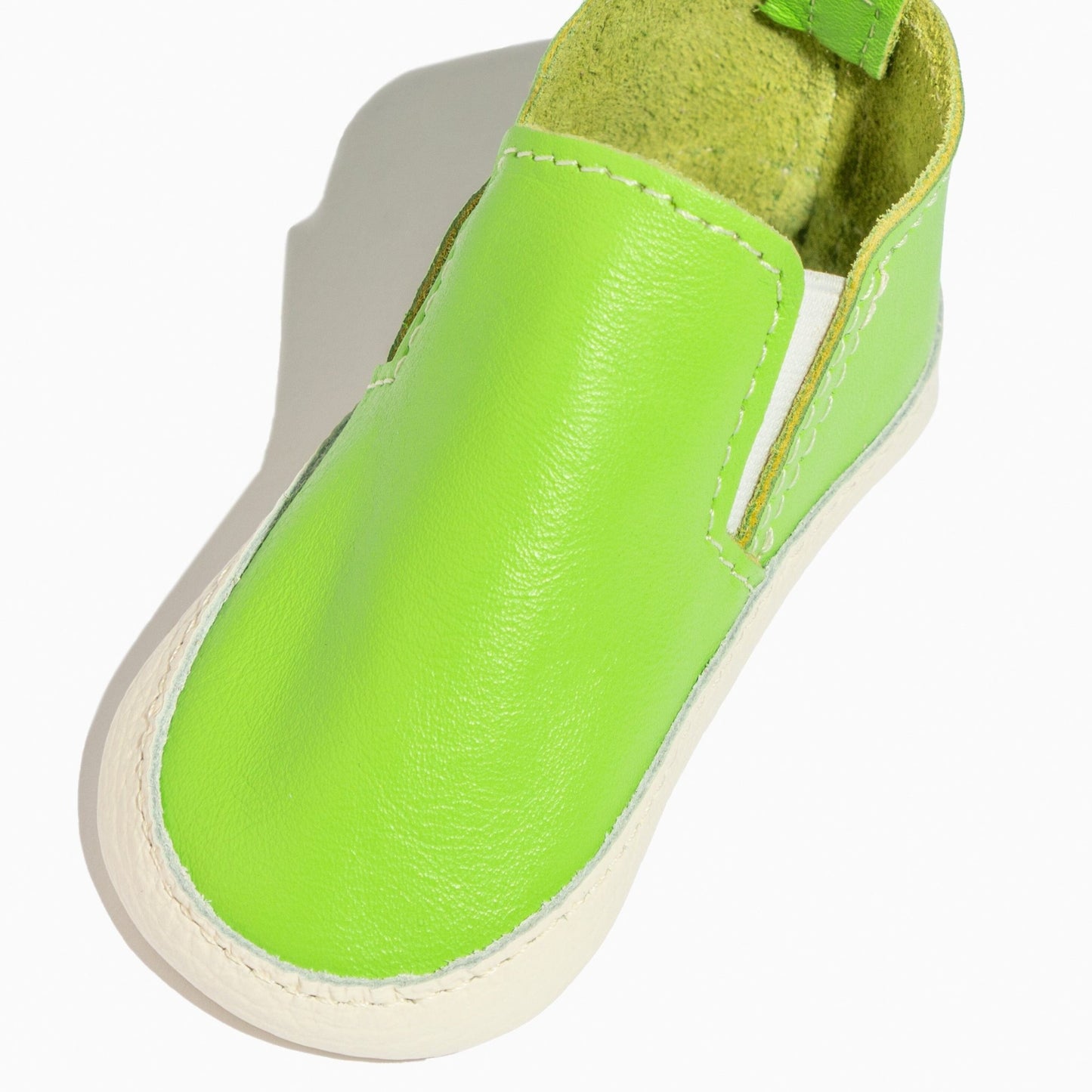 Lime Slip On Baby Shoe - Norani Baby