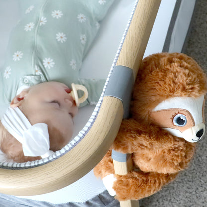 Baby Shusher Sloth – Plush Sound Machine with Real Shushing Sound & Smart Cry Detection - Norani Baby