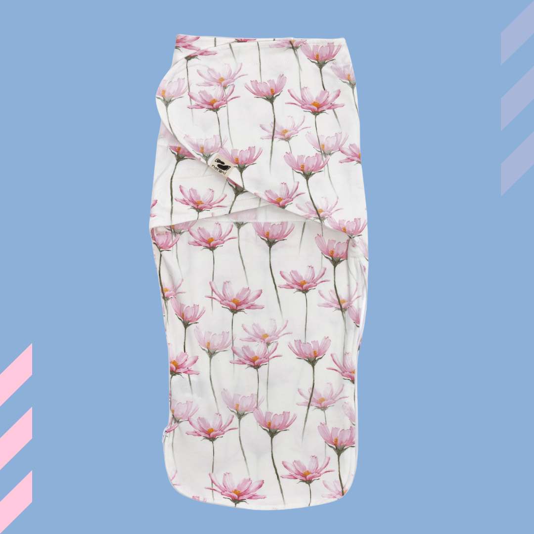 Norani Baby Snugababe Swaddle Box in Pink Petals