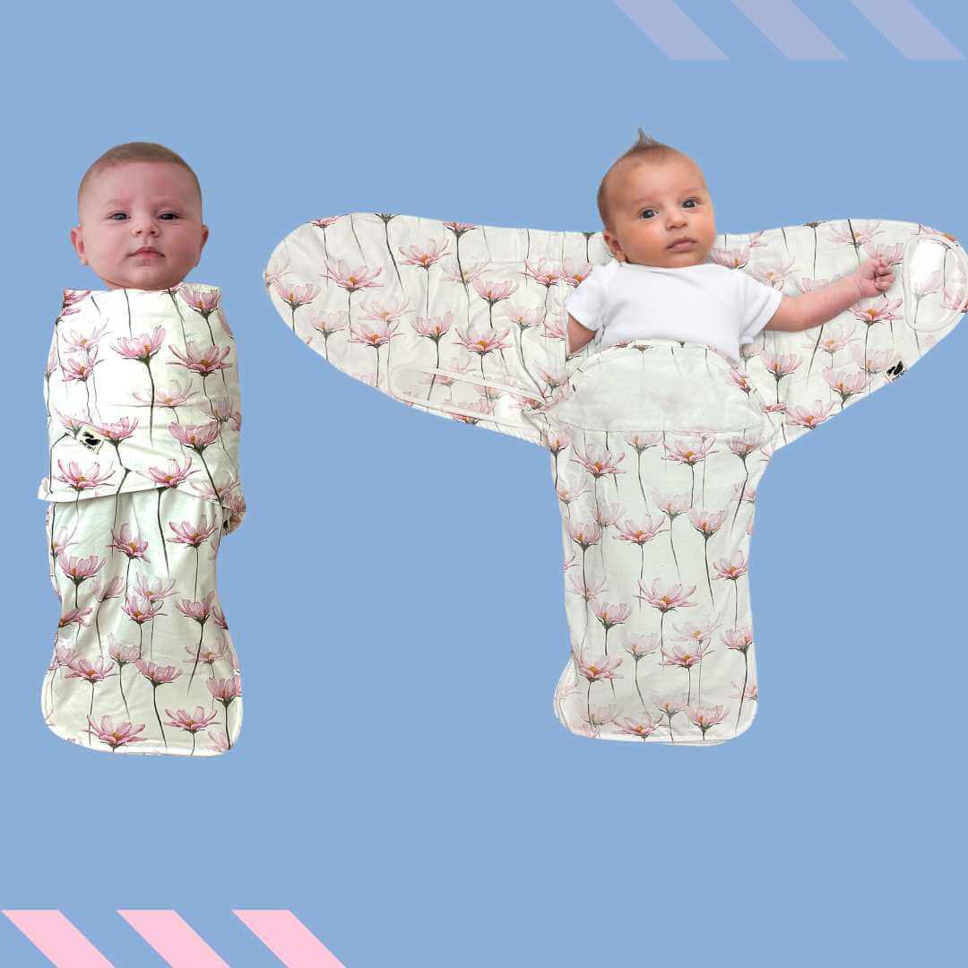 Snugababe Swaddle™ Sleep Pod - Pink Petals