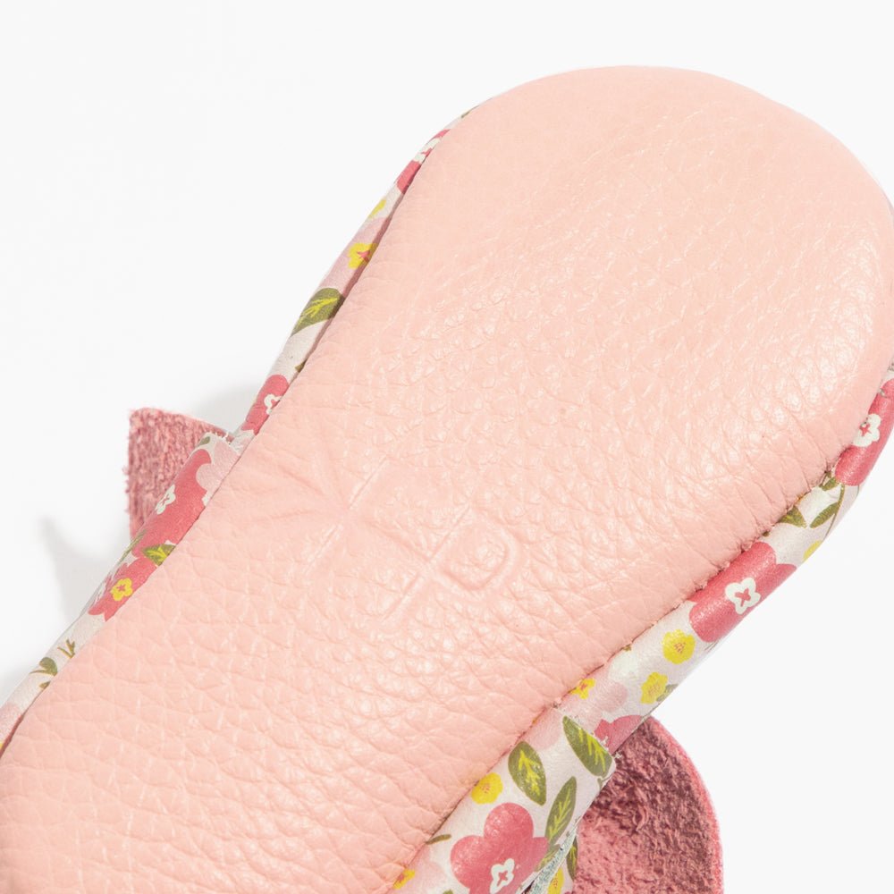 Spring Bouquet Knotted Bow Baby Shoe - Norani Baby