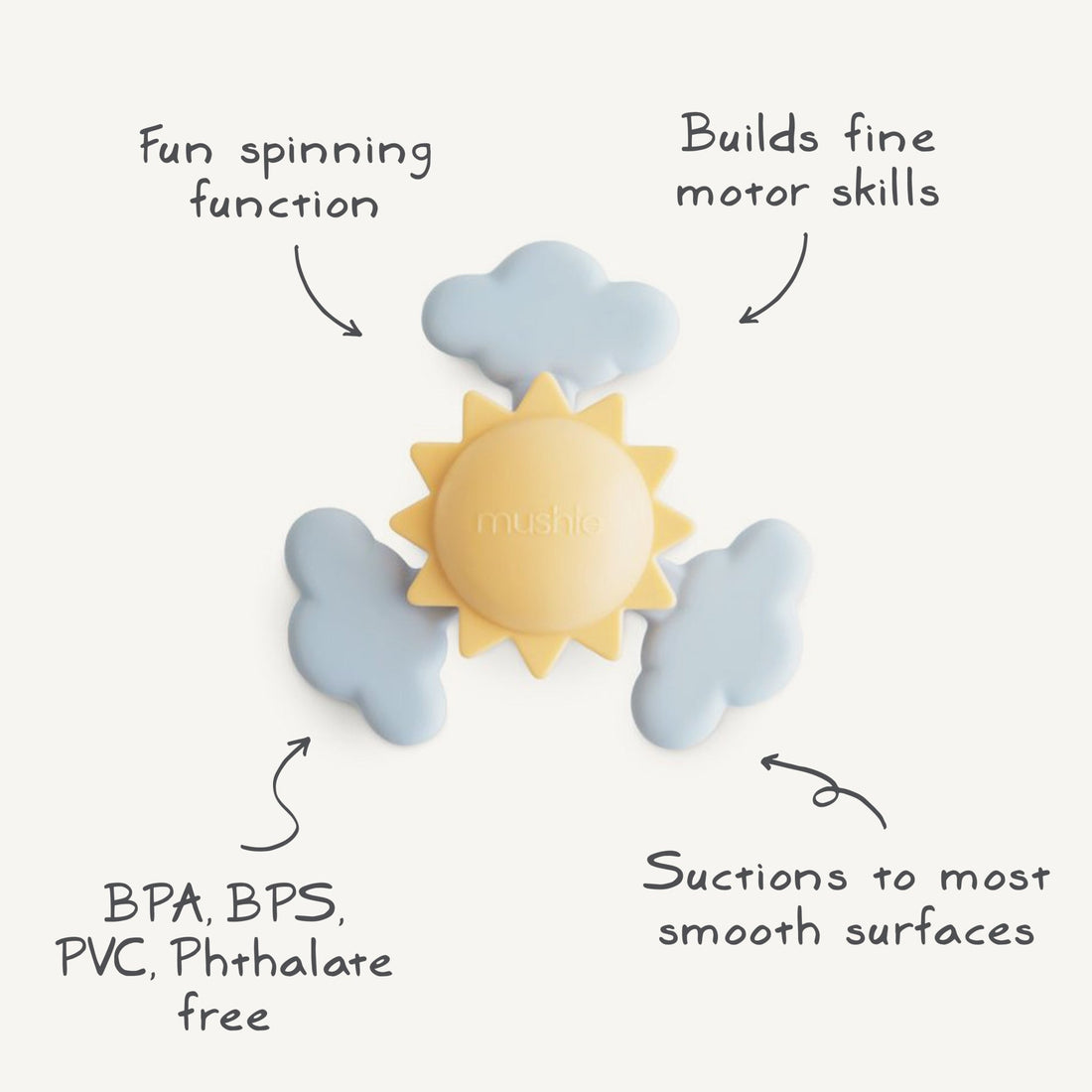 Suction Spinner Toy - Norani Baby