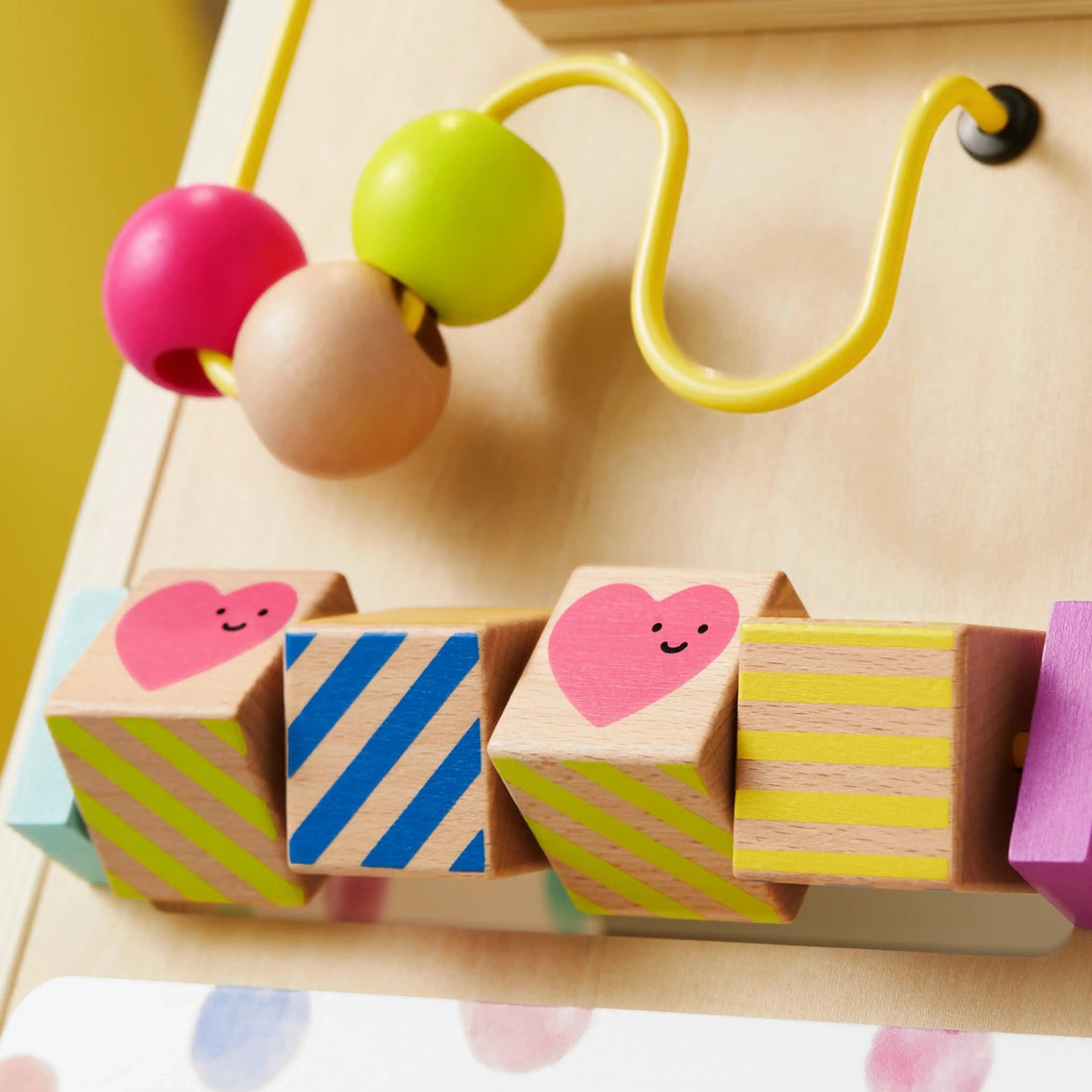 Tiny Land® Premium Natural Wooden Activity Walker - Norani Baby