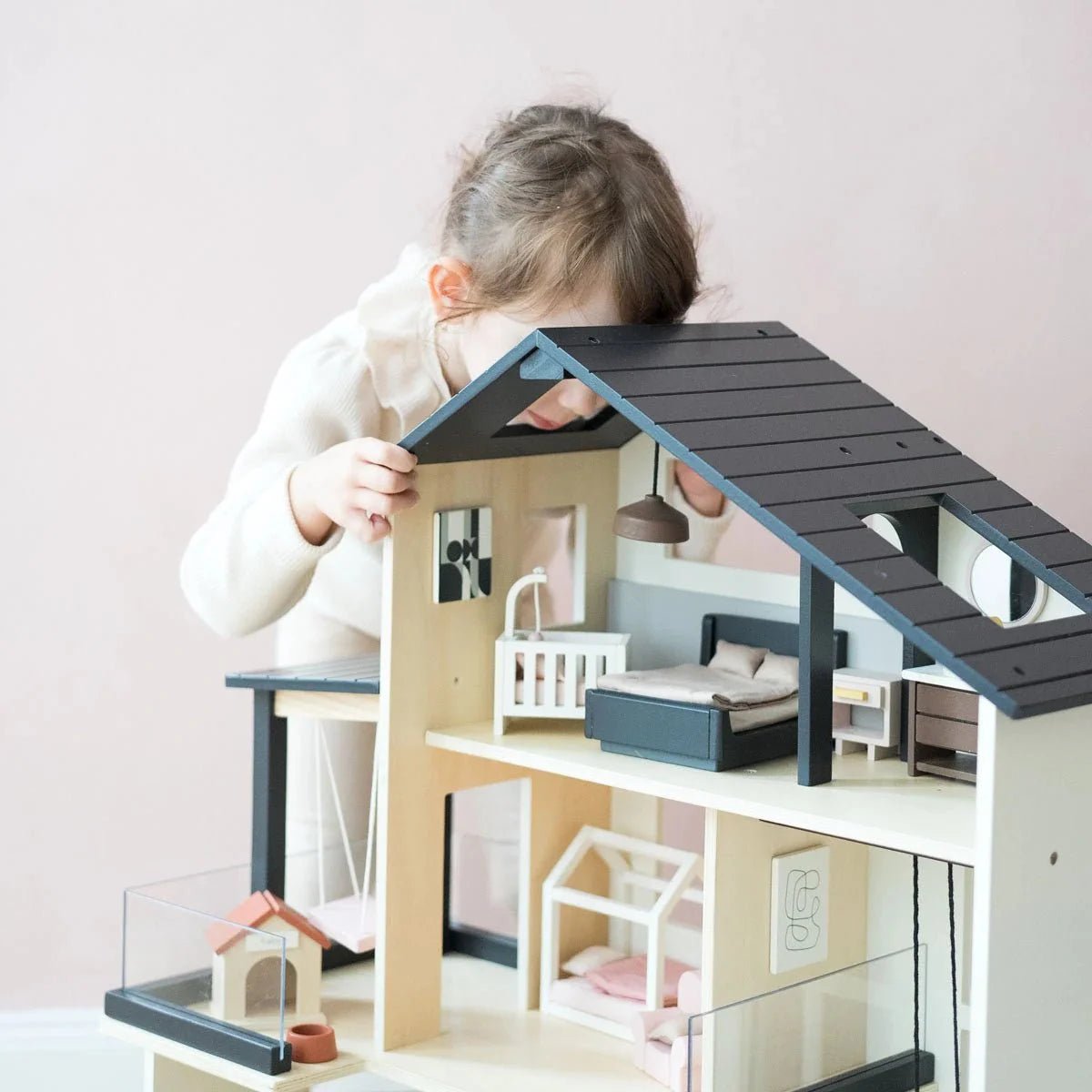 Tiny Land® Sweetwood Edge Dollhouse - Norani Baby