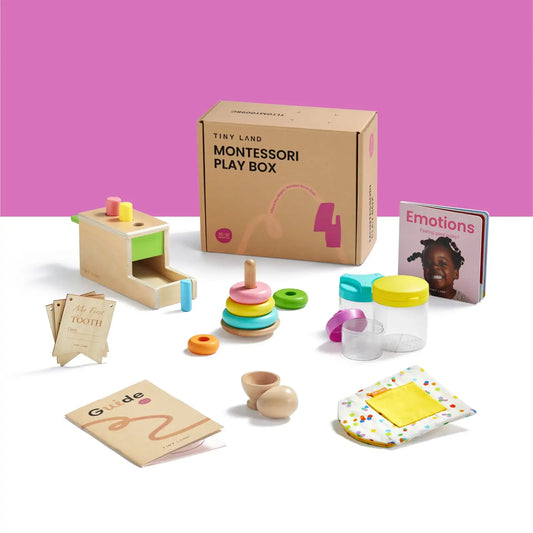 Tiny Land® Montessori Toys for Infants (10–12 Months) - Norani Baby