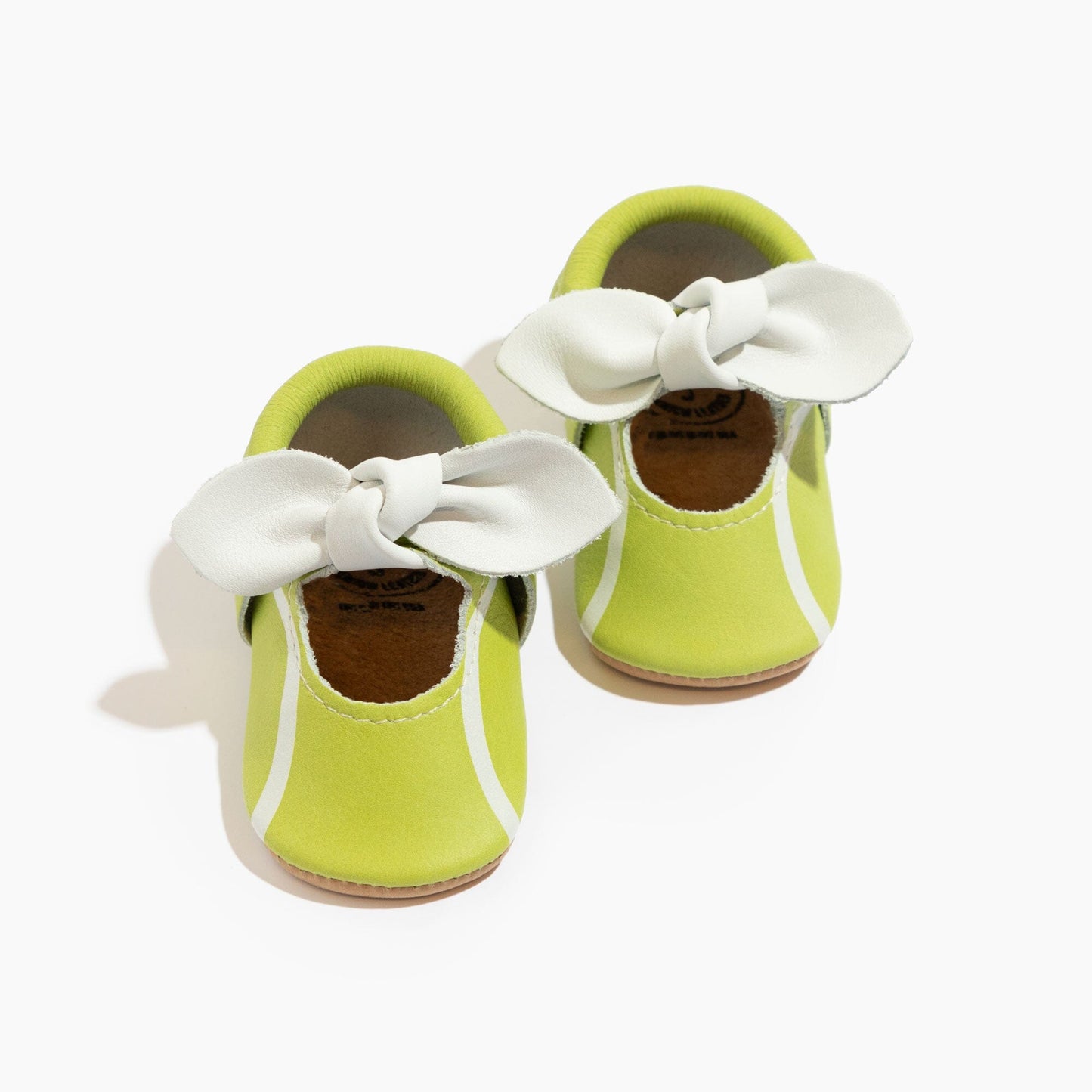 Tennis Match Knotted Bow Baby Shoe - Norani Baby