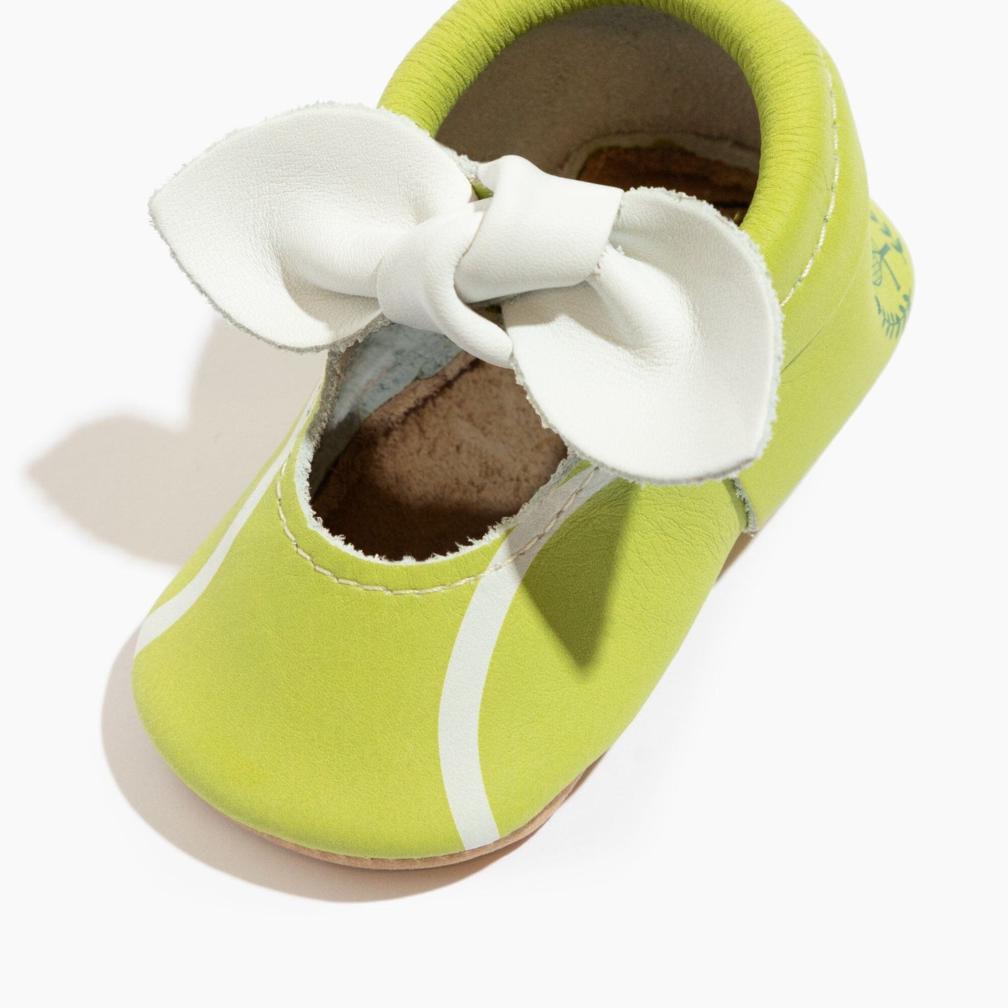 Tennis Match Knotted Bow Baby Shoe - Norani Baby