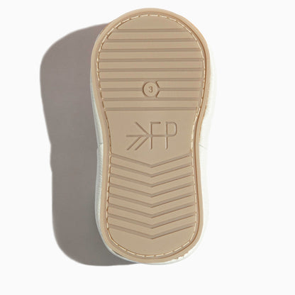 Toasted Bright White T - Bar Baby Shoe - Norani Baby