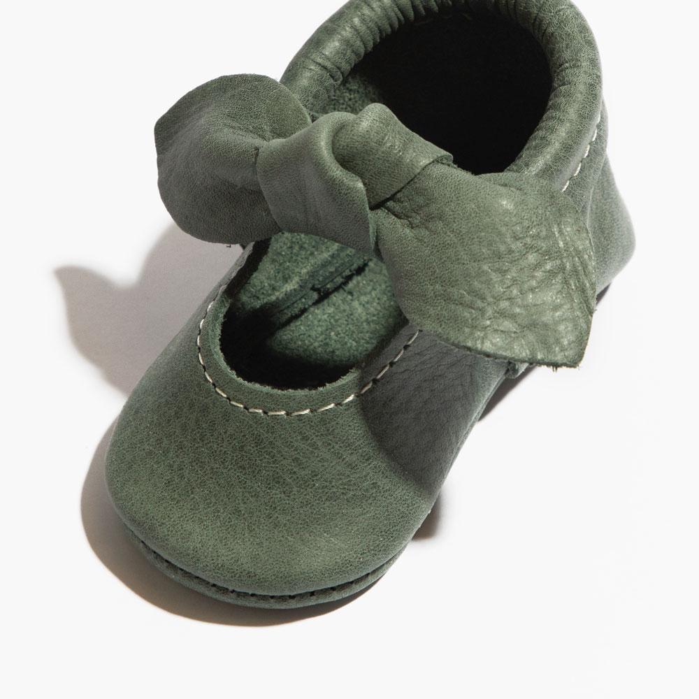 Uinta Knotted Bow Baby Shoe - Norani Baby