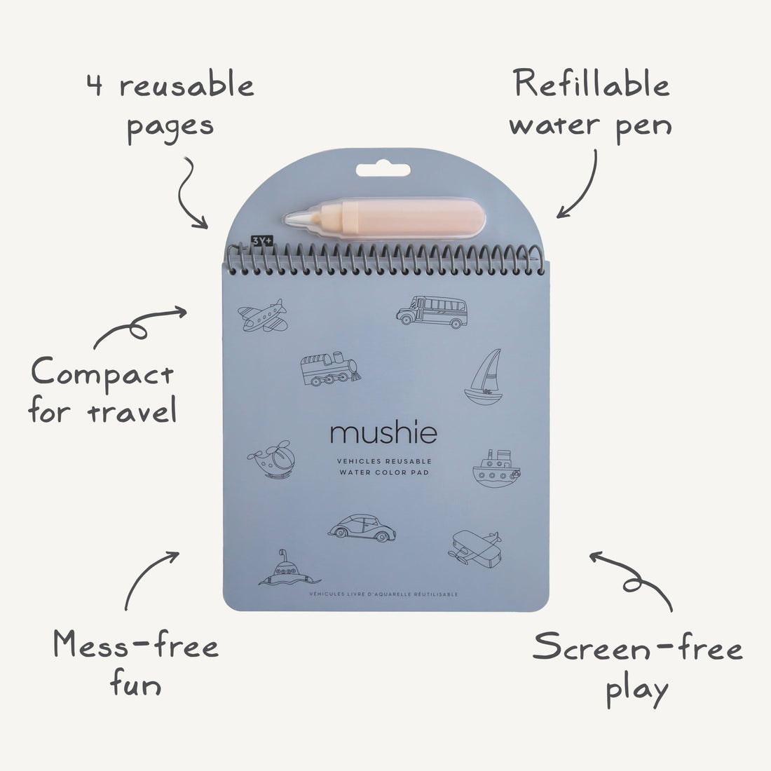Reusable Water Color Pad - Norani Baby