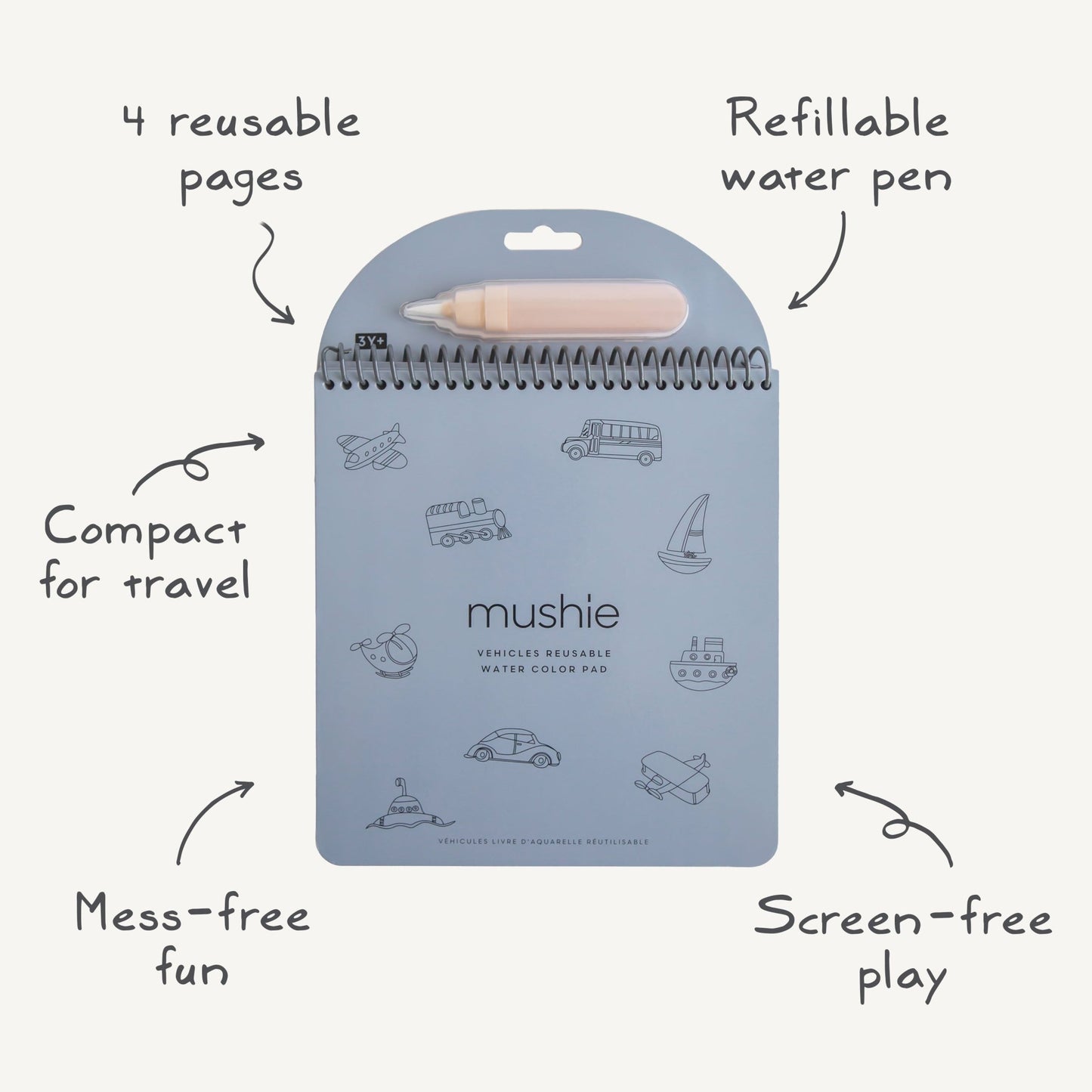 Reusable Water Color Pad - Norani Baby