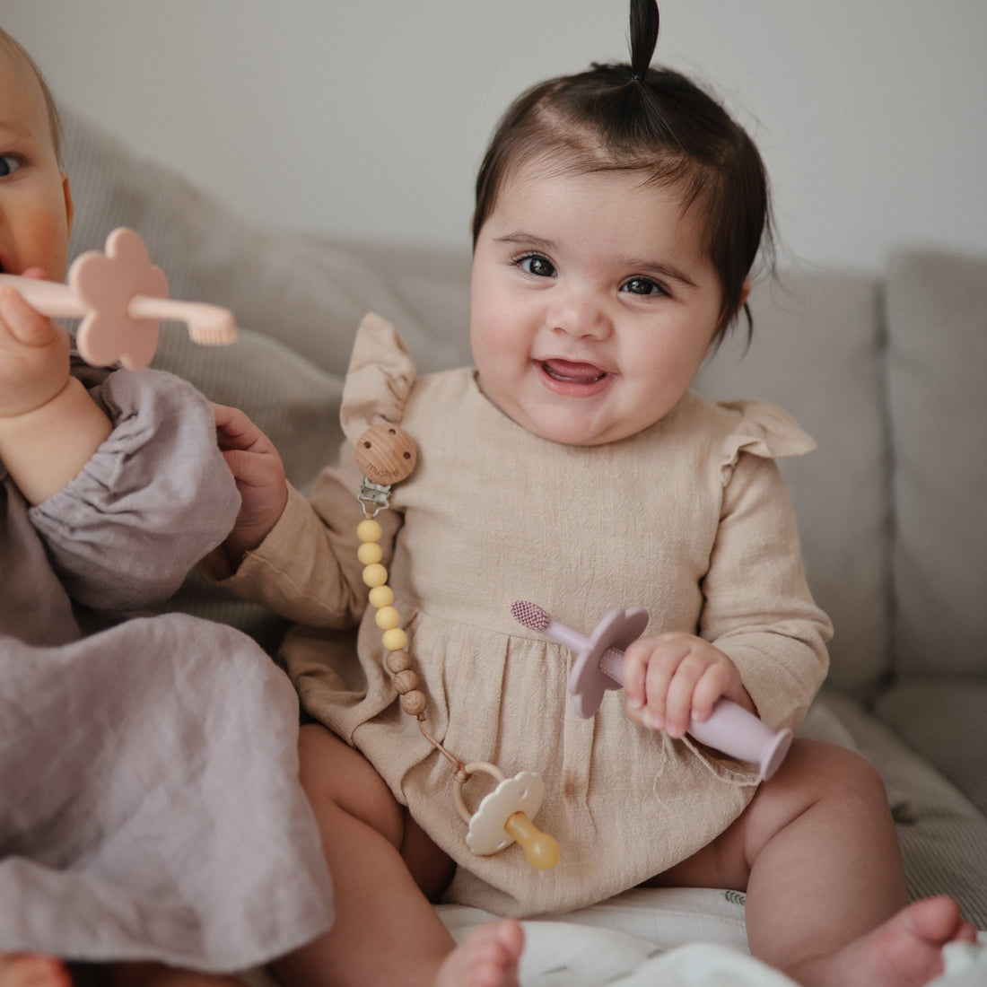 Silicone Pacifier Clip | Eva - Norani Baby