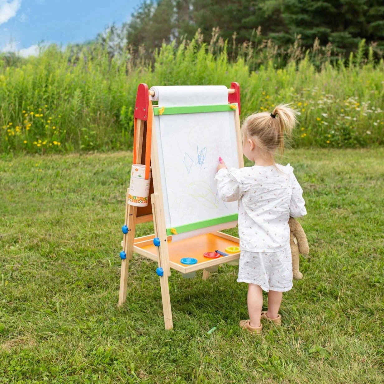 Tiny Land® 3 - in - 1 Art Easel for Kids - Norani Baby