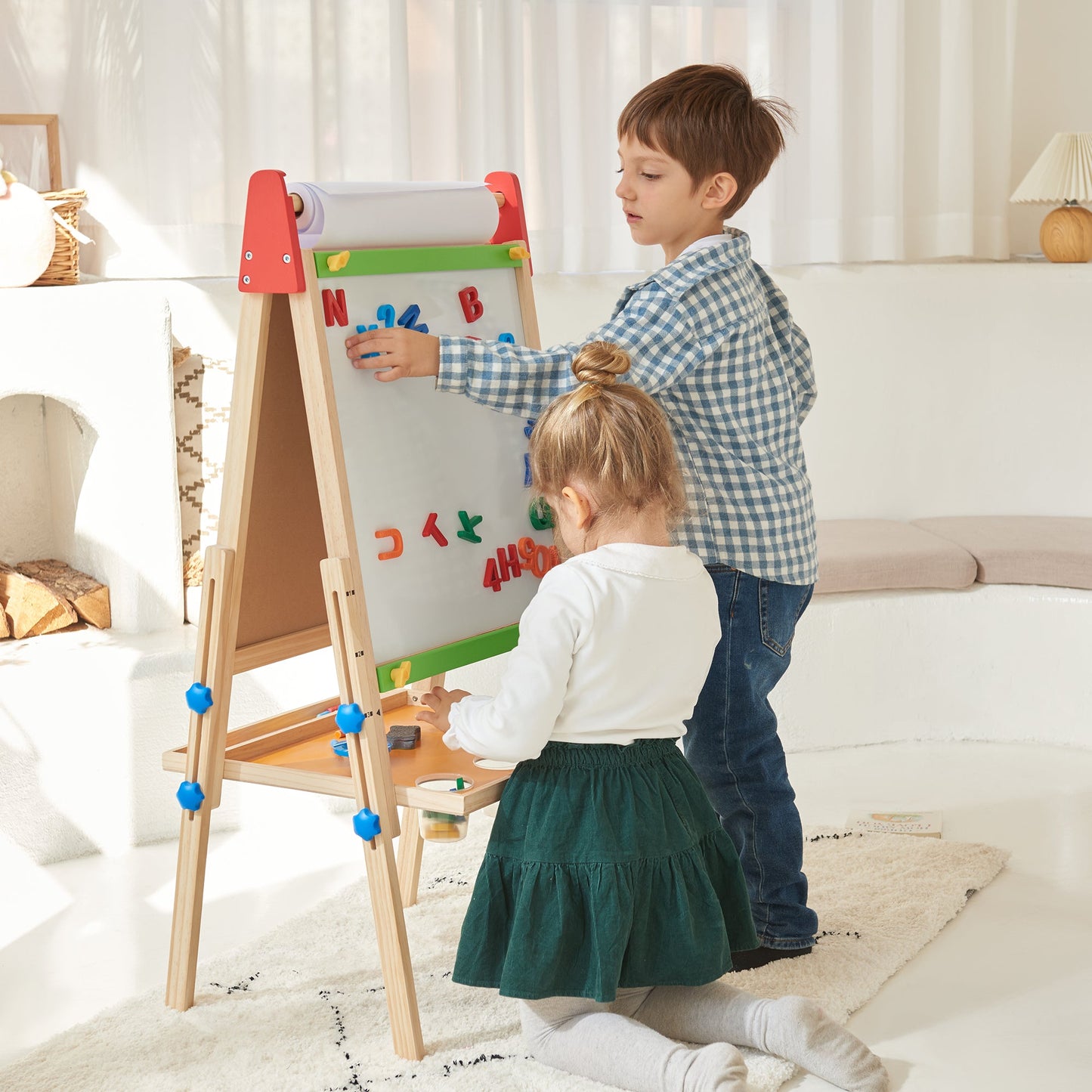 Tiny Land® 3 - in - 1 Art Easel for Kids - Norani Baby