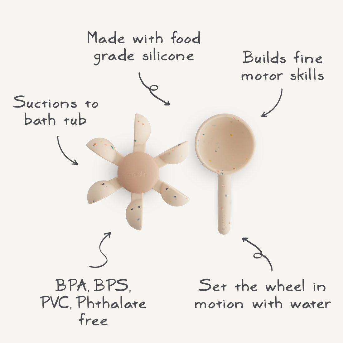 Water Wheel Bath Toy - Norani Baby
