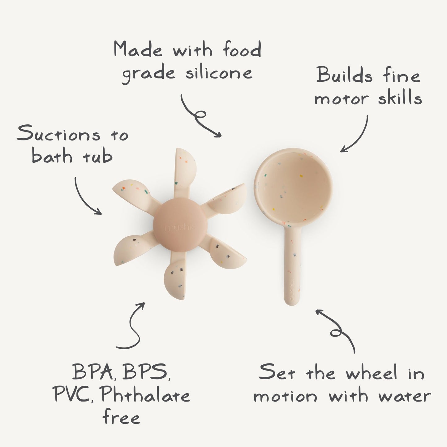 Water Wheel Bath Toy - Norani Baby
