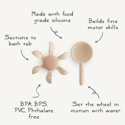 Water Wheel Bath Toy - Norani Baby