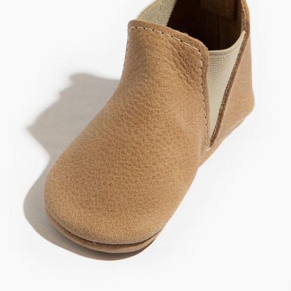 Weathered Brown Chelsea Boot Baby Shoe - Norani Baby