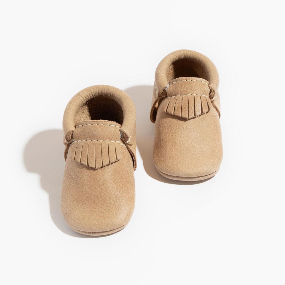 Weathered Brown City Baby Shoe - Norani Baby