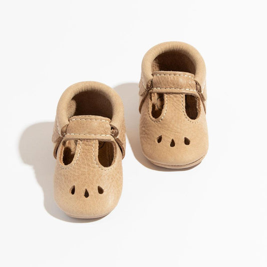 Weathered Brown Mary Jane Baby Shoe - Norani Baby