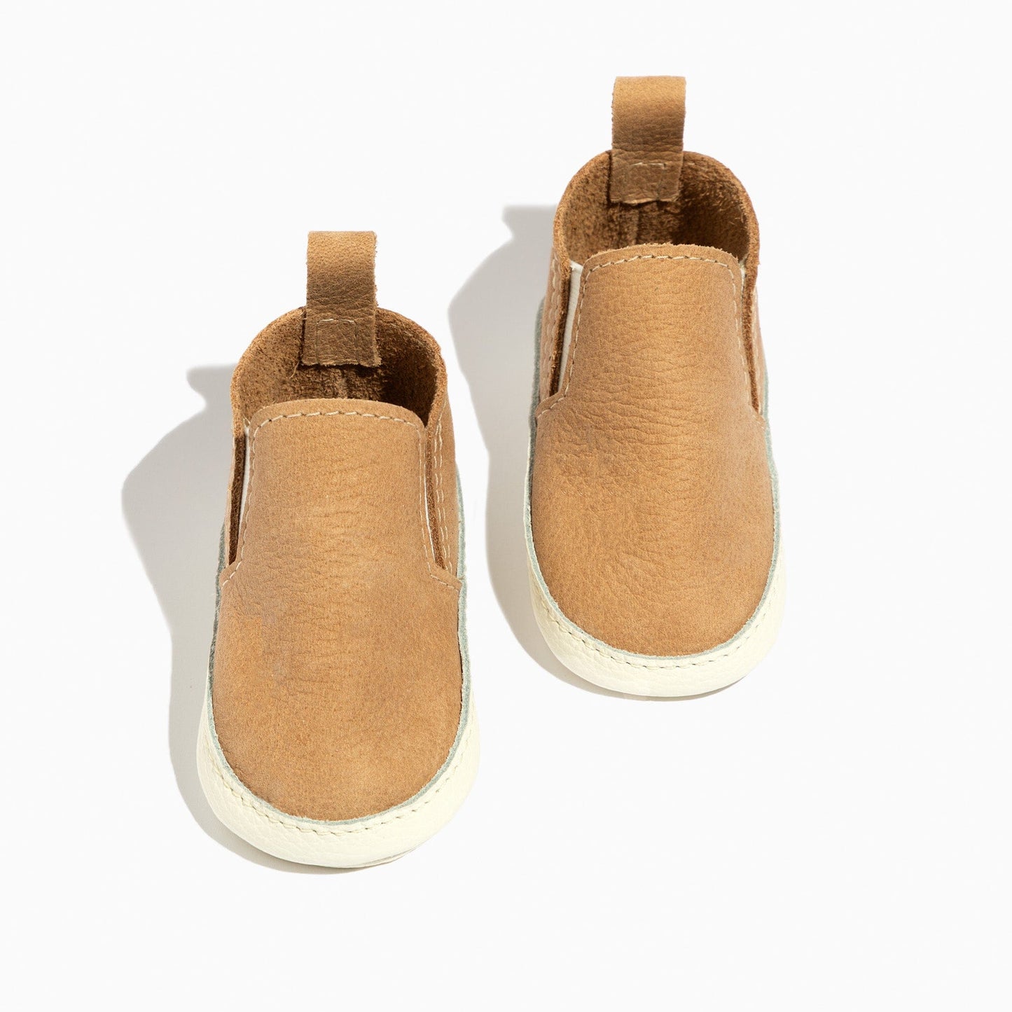 Weathered Brown Slip On Baby Shoe - Norani Baby