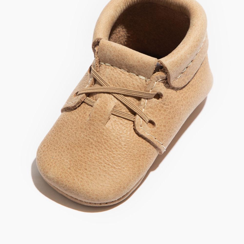 Weathered Brown Oxford Baby Shoe - Norani Baby