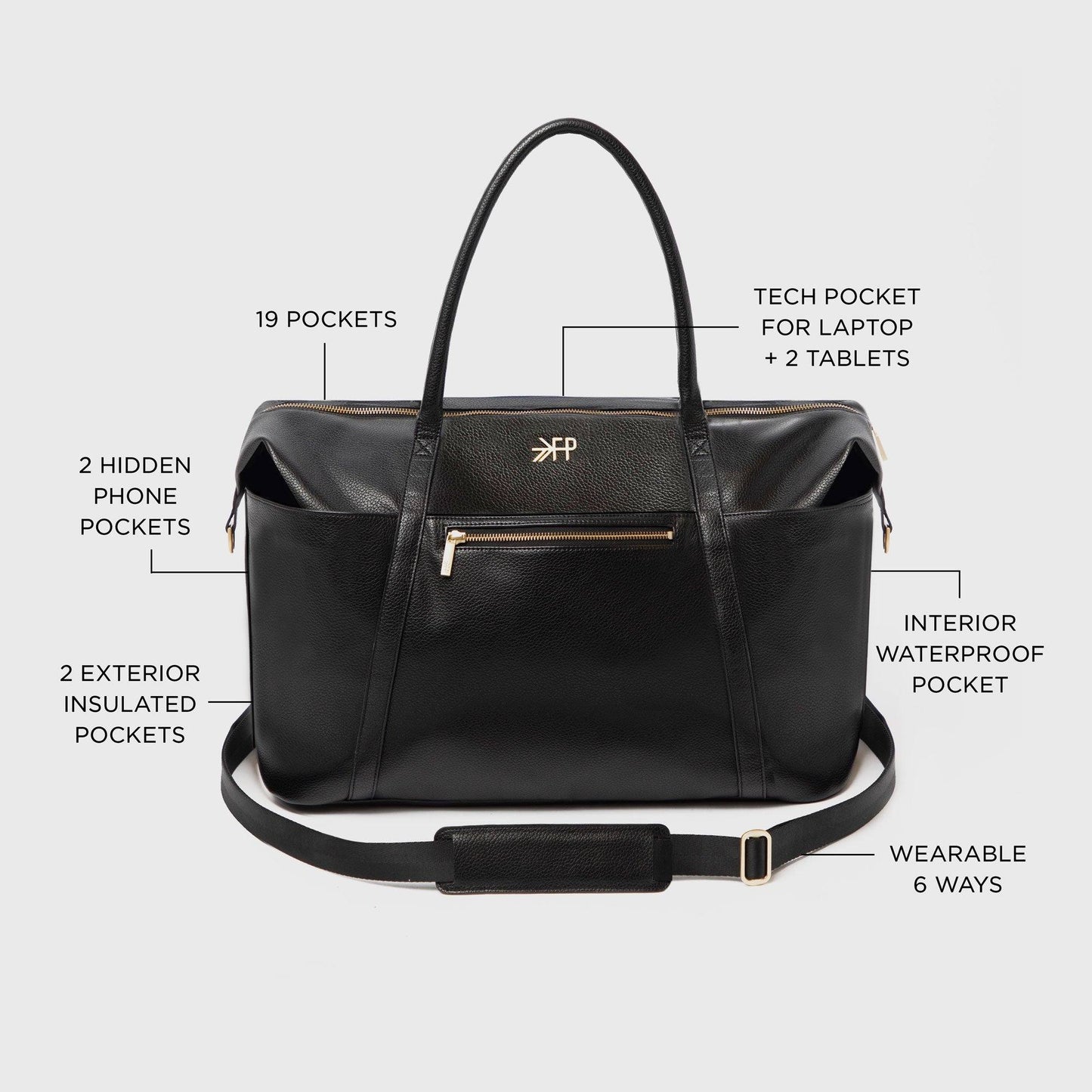 Ebony Classic Weekender - Norani Baby